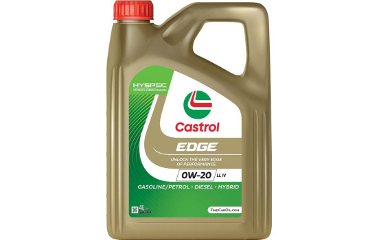 Engine Oil Castrol Edge 0W20 LL IV 4L, Image 2