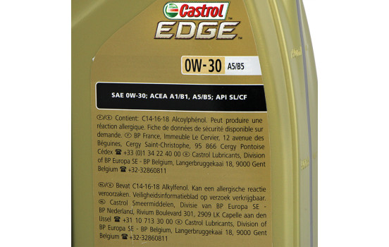 Engine oil Castrol Edge 0W30 A5/B5 1L, Image 4