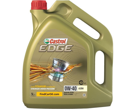 Engine Oil Castrol Edge 0W40 A3/B4 5L, Image 3