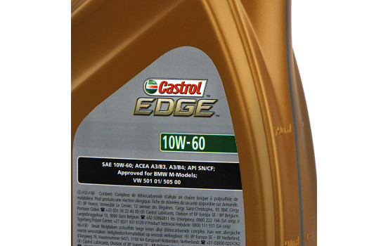 Engine oil Castrol Edge Supercar 10W60 A3/B3 1L, Image 3