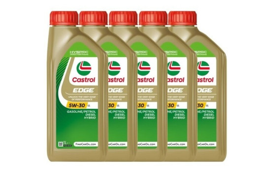 Engine oil Castrol Edge Titanium 5W30 LL 5 x 1L