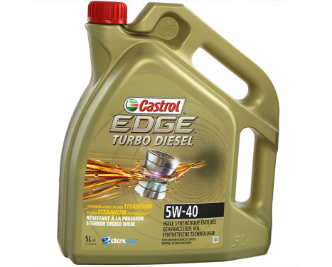 Engine Oil Castrol Edge Turbo Diesel 5W40 C3 5L, Image 2