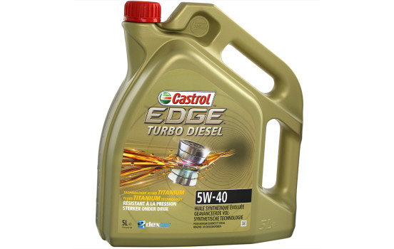 Engine Oil Castrol Edge Turbo Diesel 5W40 C3 5L, Image 2