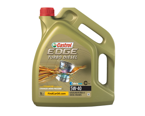 Engine Oil Castrol Edge Turbo Diesel 5W40 C3 5L, Image 5