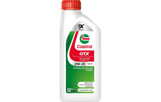 Engine oil Castrol GTX 0W-20 RN17 FE 1L, Image 2