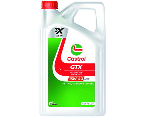 Engine oil Castrol GTX 15W40 A3/B3 5L