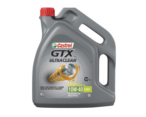 Engine oil Castrol GTX Ultraclean 10W40 A3/B4 5L, Image 4