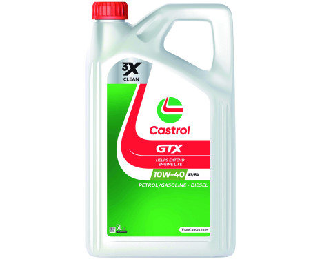 Engine oil Castrol GTX Ultraclean 10W40 A3/B4 5L