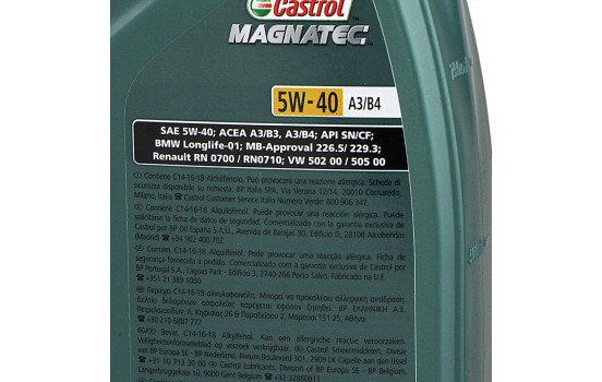 Engine oil Castrol Magnatec 5W40 A3/B4 1L, Image 3