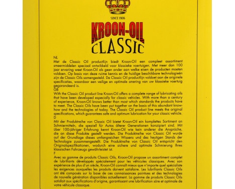 Engine oil Kroon-Oil Classic Multigrade 10W30 1L, Image 2