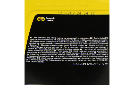 Engine oil Kroon-Oil Torsynth 10W40 A3/B4 1L, Image 3