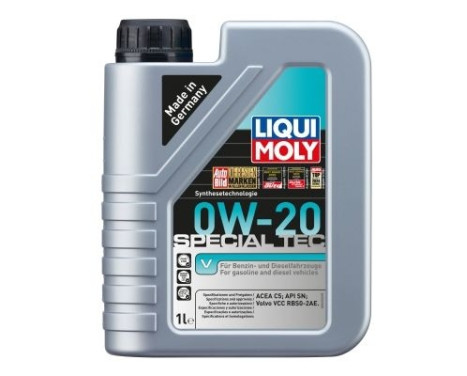 Engine oil Liqui Moly Special Tec V 0W20 C5 1L, Image 2