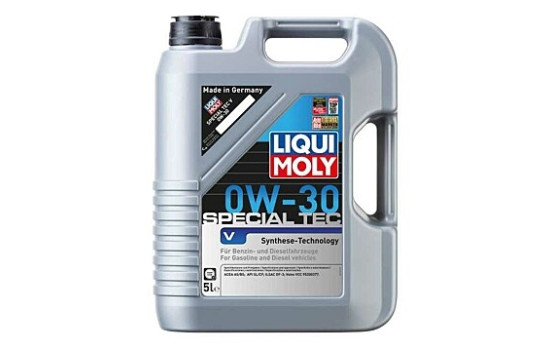 Engine oil Liqui Moly Special Tec V 0W30 A5/B5 5L