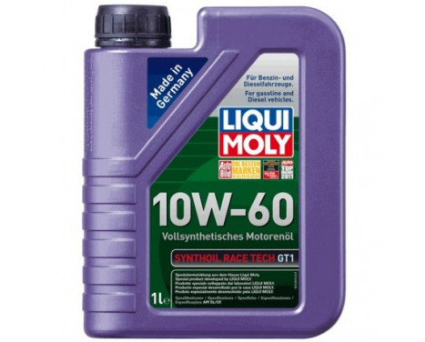 Engine oil Liqui Moly Synthoil Race Tech Gt1 10W60 A3/B4 1L