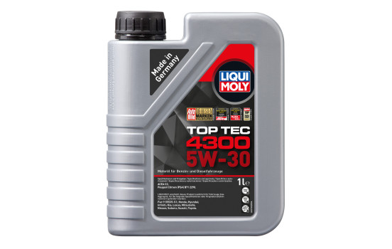 Engine oil Liqui Moly Top Tec 4300 5W30 C2 1L