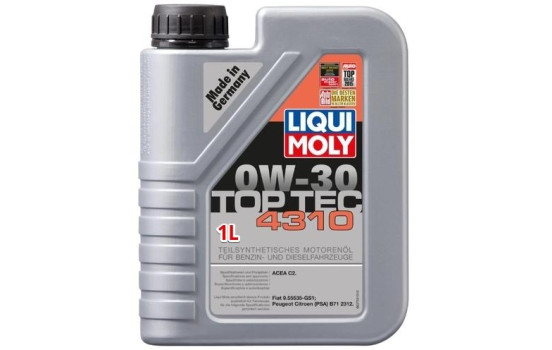 Engine oil Liqui Moly TOP TEC 4310 0W30 C2 1L