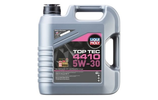 Engine oil Liqui Moly TOP TEC 4410 5W30 C3 4L, Image 2