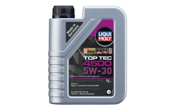 Engine oil Liqui Moly Top Tec 4500 5W30 C1 1L, Image 2