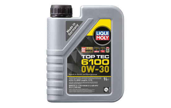 Engine oil Liqui Moly Top Tec 6100 0W30 C2 1L