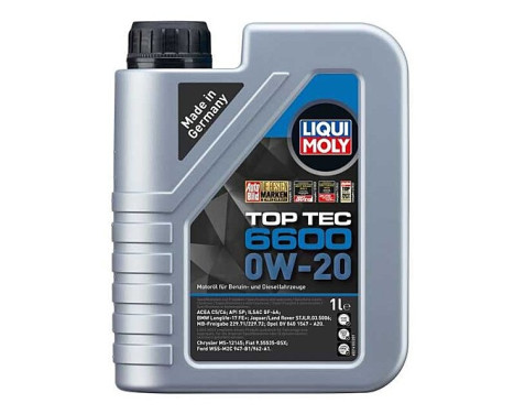 Engine oil Liqui Moly Top Tec 6600 0W-20 C5 1L