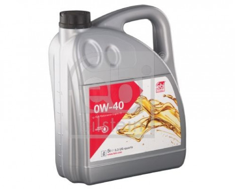 Engine oil SAE Febi 0W40 A3/B4 5L, Image 2