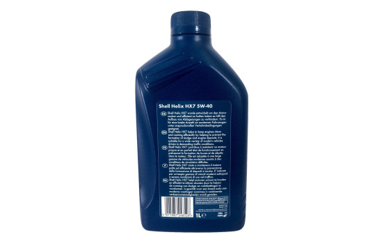 Engine oil Shell Helix HX7 5W40 A3/B3/B4 1L, Image 3