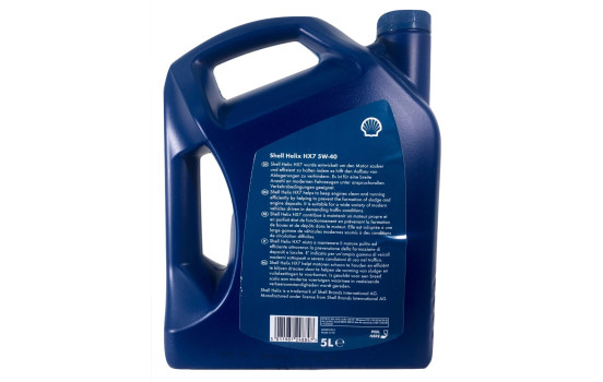 Engine oil Shell Helix HX7 5W40 A3/B3/B4 5L, Image 3
