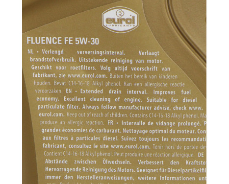 Motor oil Eurol Fluence FE 5W30 C2 1L, Image 3