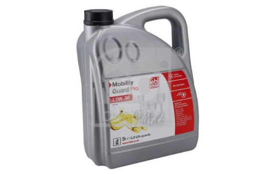 Motor oil Febi SAE 5W-30 HC-FO A1/B1 5L, Image 2