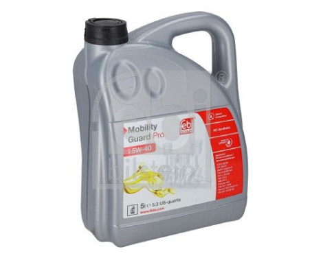Motor oil Febi SAE 5W-40 A3/B3 5L, Image 2