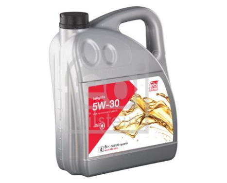 Motor oil Febi SAE 5W30 Longlife C3 5L, Image 2