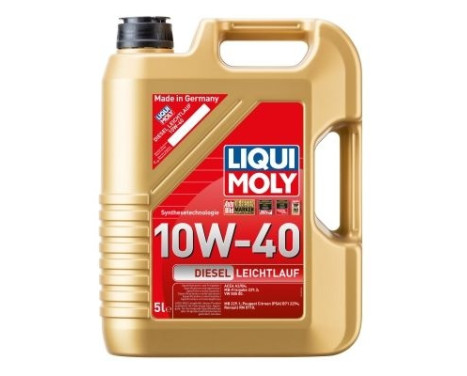 Motor oil Liqui Moly Diesel Leichtlauf 10W-40 5L, Image 3