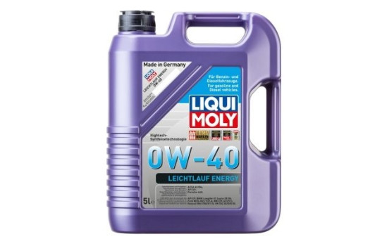 Motor oil Liqui Moly Leichtlauf Energy 0W-40 5L