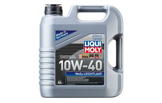 Motor oil Liqui Moly MOS2 Leichtlauf 10W40 A3 4L, Image 2