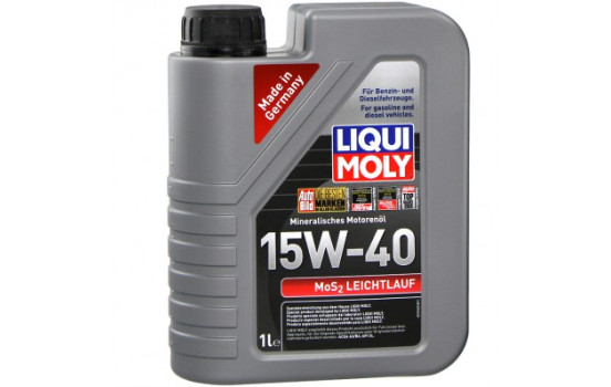 Motor oil Liqui Moly MoS2 Leichtlauf 15W40 A3/B4 1L