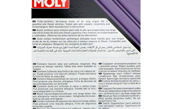 Motor oil Liqui Moly Synthoil High Tech 5W40 A3 5L, Image 2