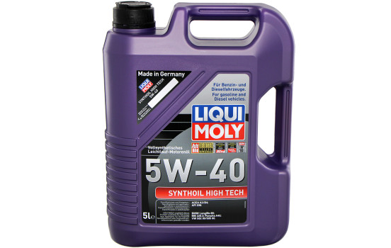 Motor oil Liqui Moly Synthoil High Tech 5W40 A3 5L