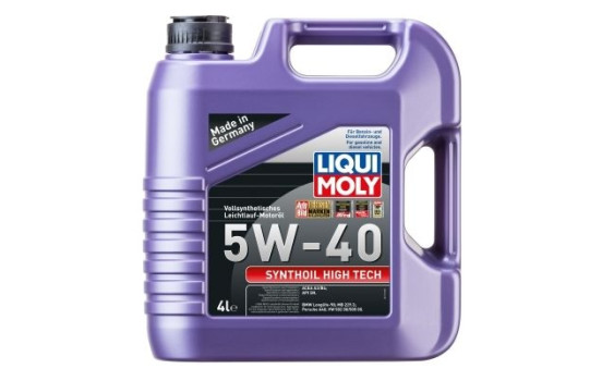 Motor oil Liqui Moly Synthoil High Tech 5W40 A3/B4 4L