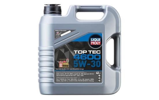 Motor oil Liqui Moly Top Tec 4600 5W-30 4L