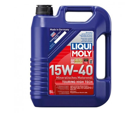 Motor oil Liqui Moly Touring High Tech 15W40 5L