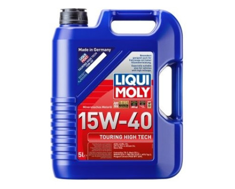 Motor oil Liqui Moly Touring High Tech 15W40 5L, Image 2