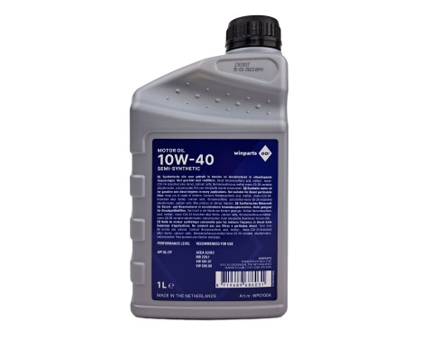 Motor oil Winparts GO! 10W40 A3/B4 5L, Image 6