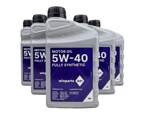 Motor oil Winparts GO! 5W40 Full synthetic A3/B3 5L