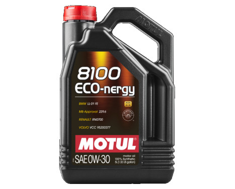 Motul Engine Oil 8100 ECOnergy 0W30 5L, Image 2