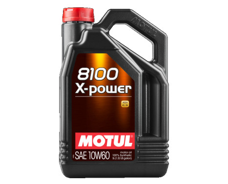 Motul Engine Oil 8100 X-Power 10W60 5L, Image 2
