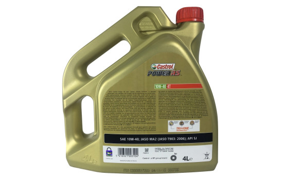Castrol Engine Oil Power RS 4-Stroke 10W40 4L, Image 2