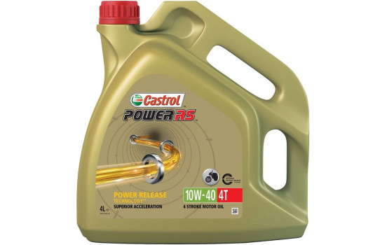Castrol Engine Oil Power RS 4-Stroke 10W40 4L, Image 3
