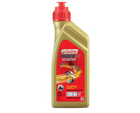Castrol Scooter Oil Power RS 4T 5W40 1-Liter 155BBB