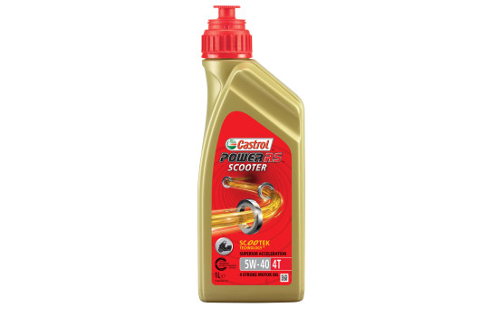 Castrol Scooter Oil Power RS 4T 5W40 1-Liter 155BBB