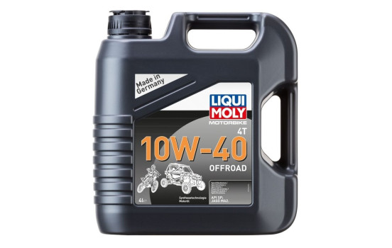 Engine Oil Motorbike 4T 10W-40 Offroad, Image 2
